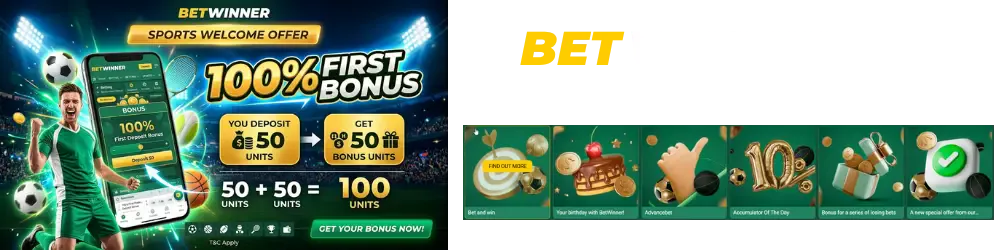 Bonus premier dépôt Betwinner